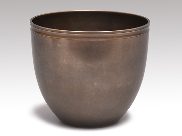 佐波理（砂張） 棒の先建水 | 古美術ささき