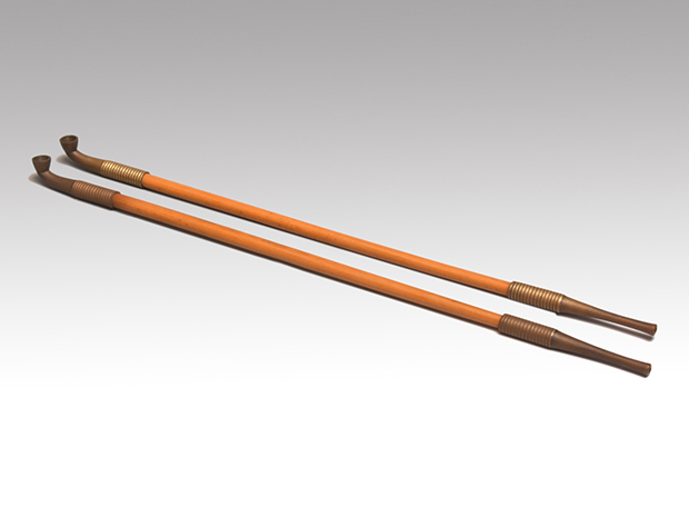 茶席用 キセル 2本 長煙管 | 古美術ささき