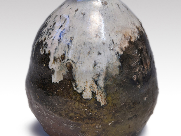 中川自然坊（造）朝鮮唐津徳利 共箱 | 古美術ささき