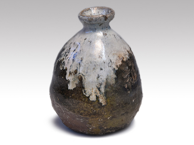 中川自然坊（造）朝鮮唐津徳利 共箱 | 古美術ささき