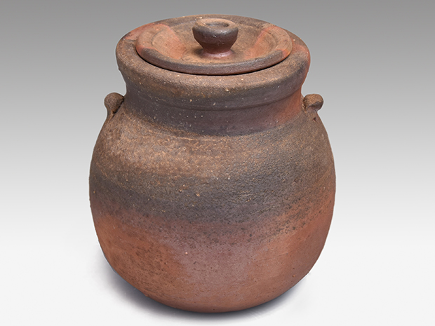 備前水指 藤原 啓(作) 共箱 | 古美術ささき