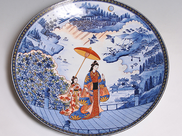 虎兵窯 絵皿 大 虎の絵皿 | iichi 日々の暮らしを心地よくする