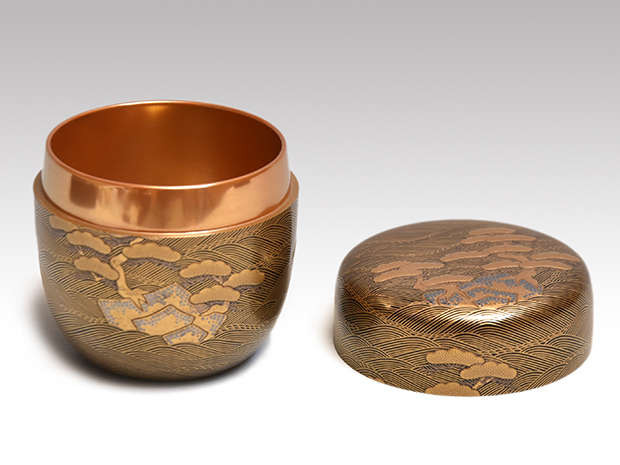 松島蒔絵棗 一后一兆(作) 共箱 | 古美術ささき