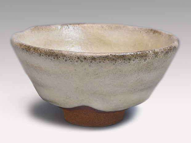 禄晴・六世 清水六兵衛(作) 白泑茶碗 共箱 | 古美術ささき