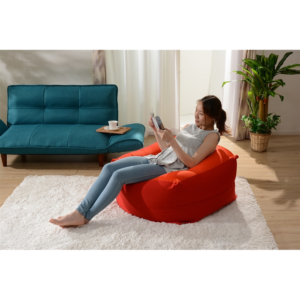 ビーズクッションXL A600a－563RED／609ORG