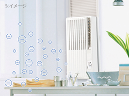 ルームエアコン（冷房除湿専用） KAW-1971/W｜窓用エアコン｜シーズン