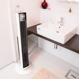 ホット&クール プレミアムタワーファン KHF-1290/W｜ホット＆クール