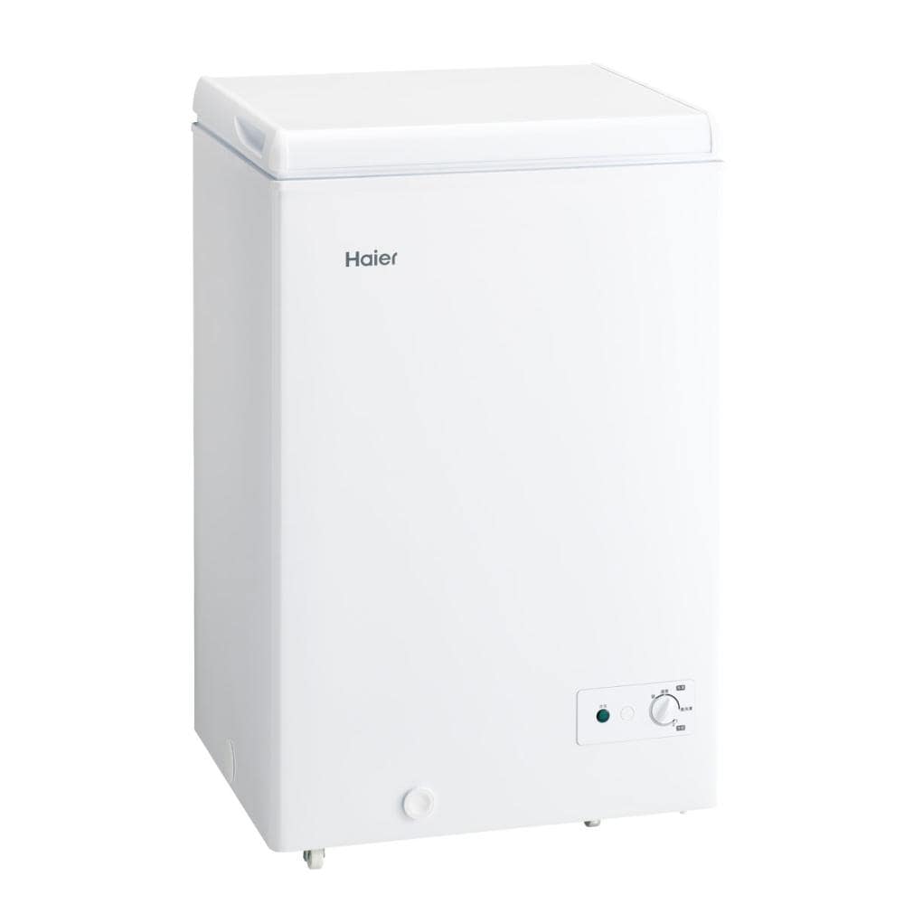 ハイアール フリーザー 上開き冷凍庫 100L 冷蔵切替機能付
