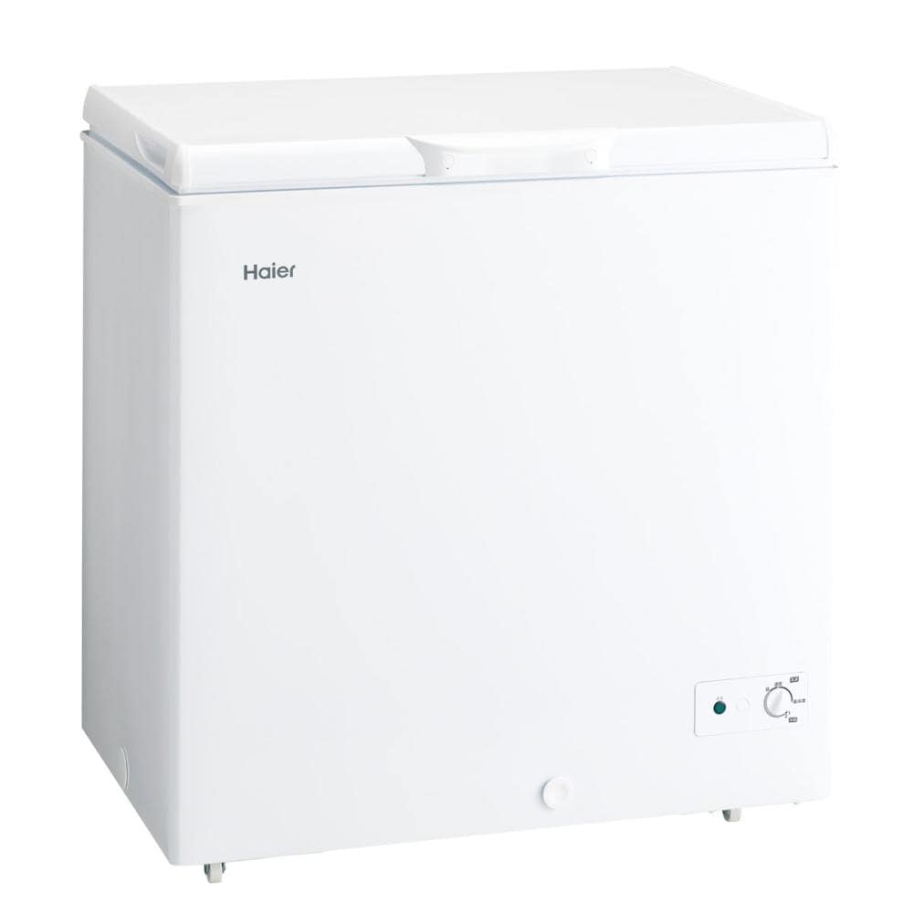 ハイアール フリーザー 上開き冷凍庫 200L ホワイト JF