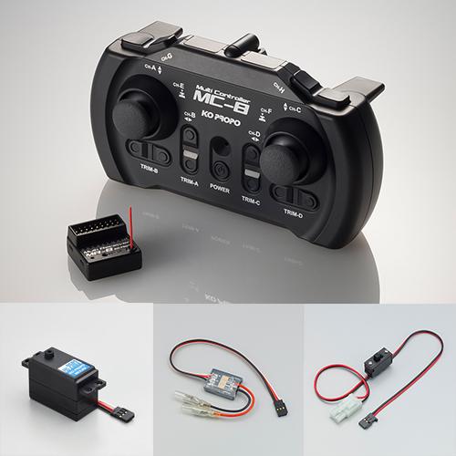 MC-8 2.4GHz MX-F EPセットA（PDS-2503+MD-1） - KOPROPO -