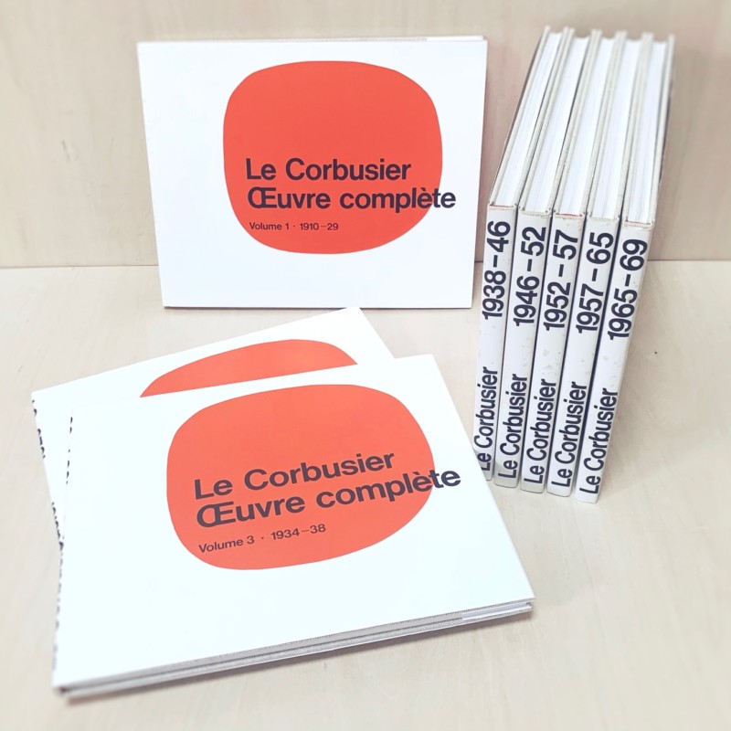 ル・コルビュジエ全作品集 全8巻セット Le Corbusier: OEuvre complete