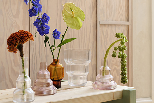 コスタ ボダ Pavilion(パビリオン) フラワーベース ライトピンク S