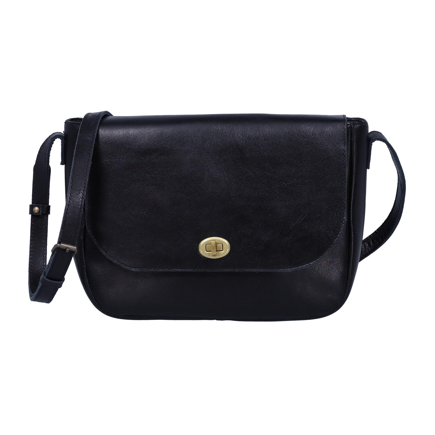 シンプル ターンロック ショルダーバッグ | NC factory | Japan