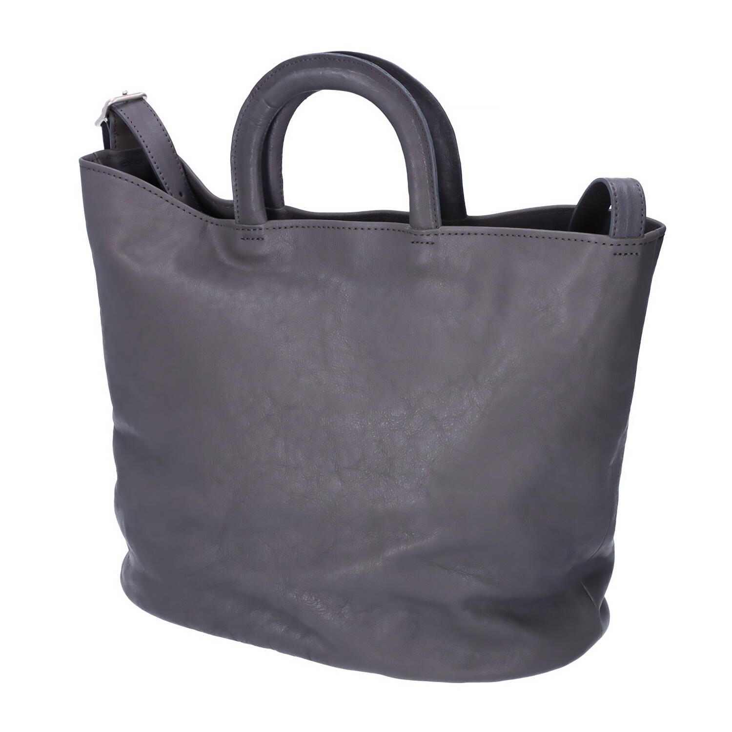 バケツ型 ヌメ革 牛革 ショルダーバッグ | 株式会社 DIECI-LABO