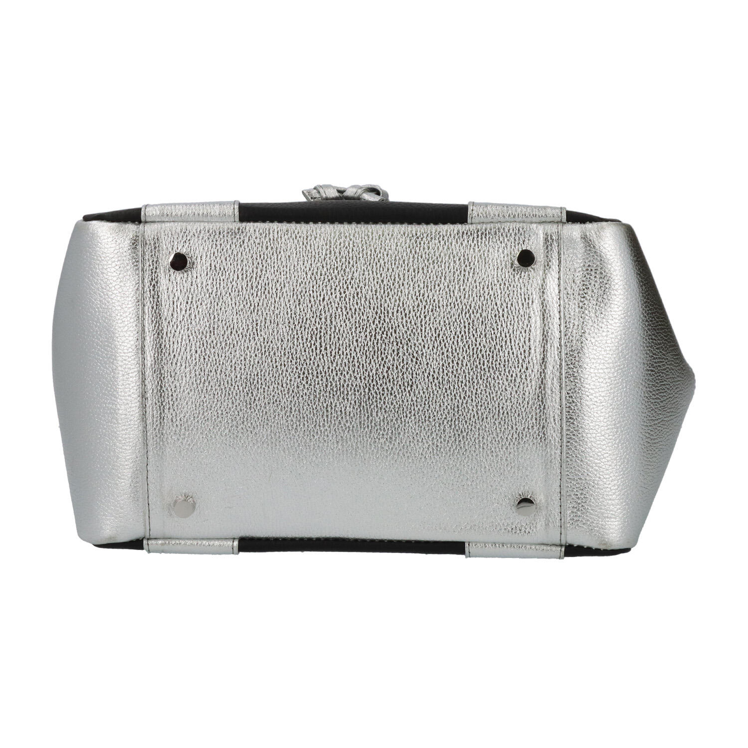 シュリンクレザー バイカラー 牛革 ショルダーバッグ | H（アッシュ