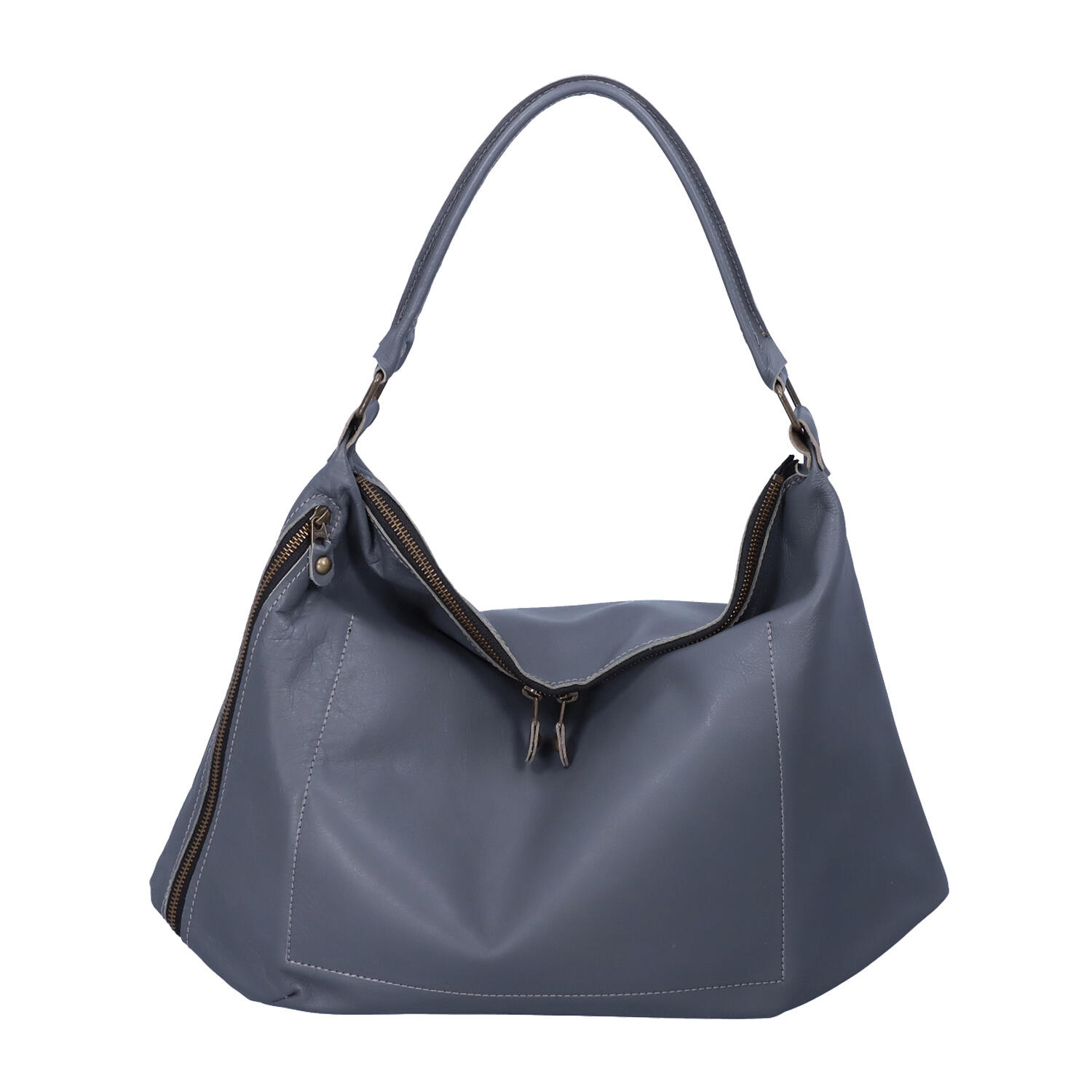 ワンハンドル 牛革 ショルダーバッグ M | 合同会社 エイチ | Japan