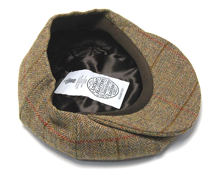 イギリス王室御用達 Lock&Co.Hatters(ジェームスロック) ツイード8枚