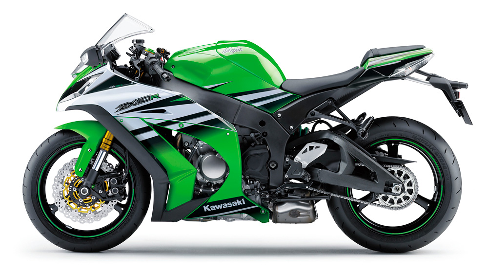 Ninja ZX-10R/ABS］2015年モデル発表。変更点はカラーリングのみ