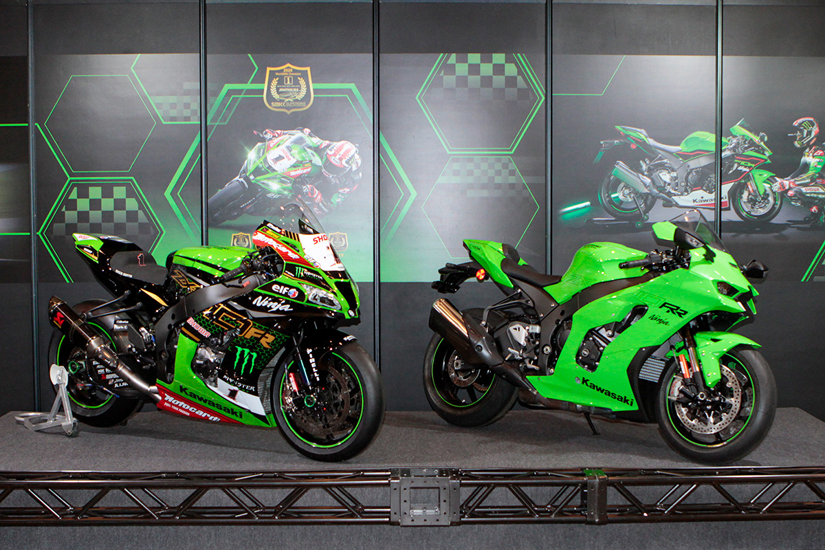 新型ZX-10RRも初披露「カワサキワールド モーターサイクル企画展 The
