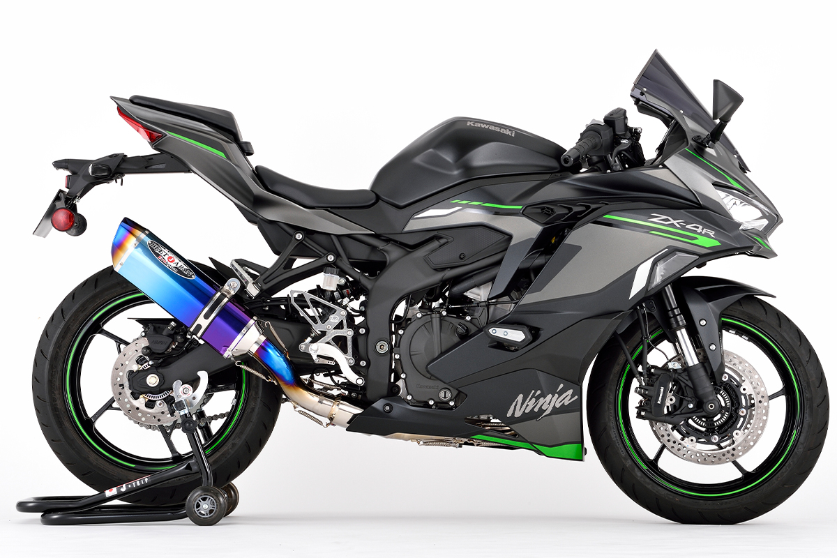 ビートがNinja ZX-4R SE／4RR用フルエキゾーストを発売 | パーツ