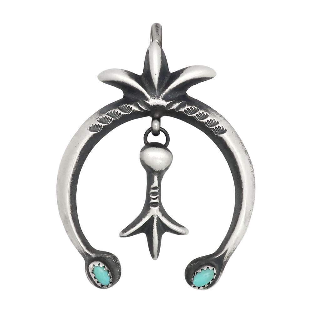 インディアンジュエリー ナジャ シルバー ターコイズ トップ