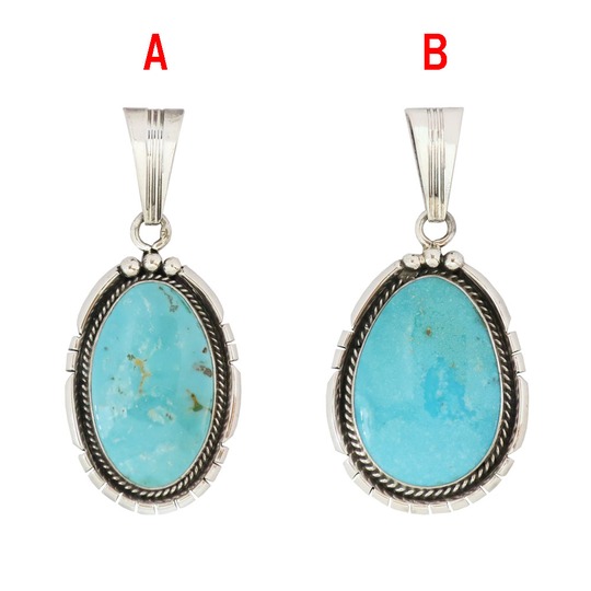 インディアンジュエリー ターコイズ トルコ石 シルバー ペンダント