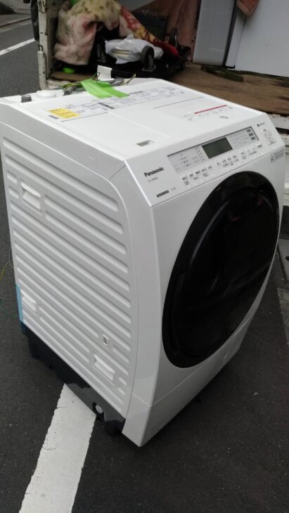 豊島区にてPanasonicドラム式洗濯乾燥機 NA-VX800BL 2021年製を 出張
