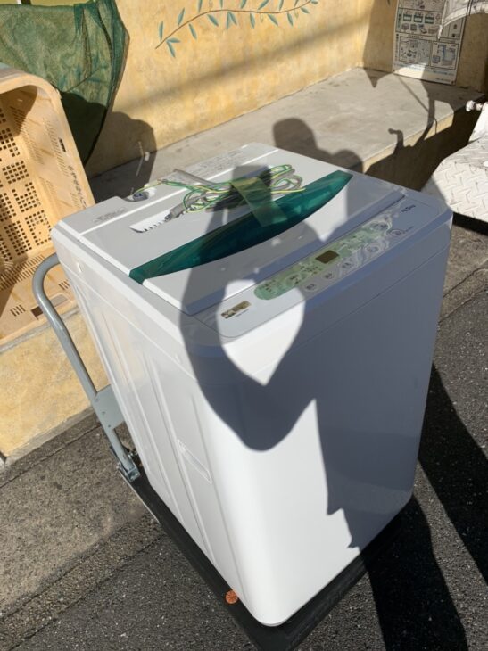 YAMADA（ヤマダ）4.5㎏ 全自動洗濯機 YWM-T45G1（2020年製造）を朝霞市