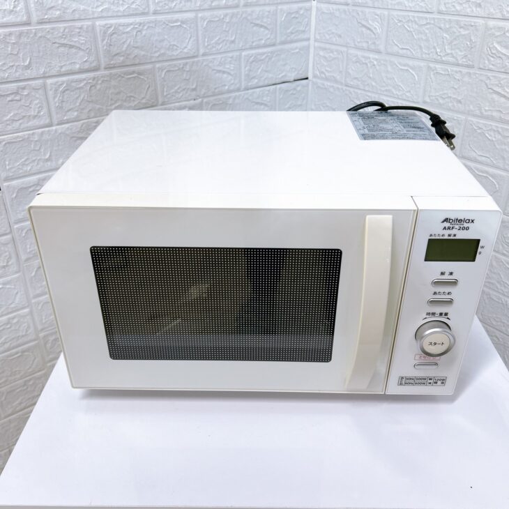 経年劣化有 Abitelax（アビテラックス）電子レンジ ARF-200を無料引取