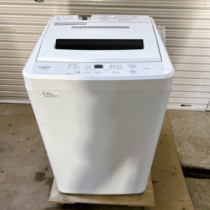 MAXZEN 洗濯機 JW50WP01 2021年製【出張査定】沖縄県うるま市宇堅へご
