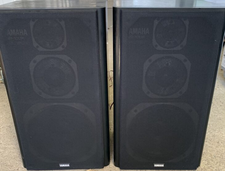 新潟県村上市へ出張買取 ヤマハ NS-100X スピーカー 1986年製 小キズ