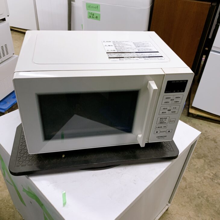 福島県矢吹町で日立 HMR-FT19A 電子レンジを出張買取 2023年製で使用感
