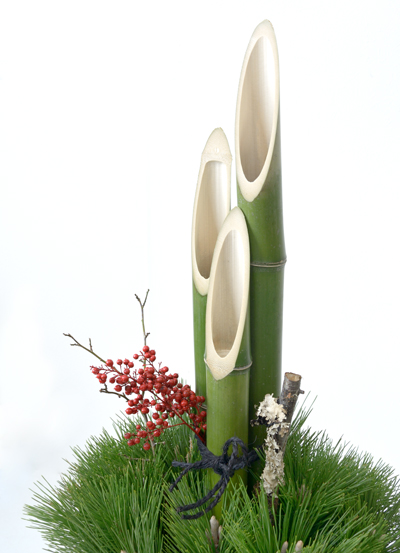 ディスプレイ用門松 「彩（いろどり）」（高さ約1m）の販売、通販の