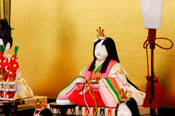 K-415 真多呂作 10人飾り【木目込人形】｜雛人形、五月人形、羽子板