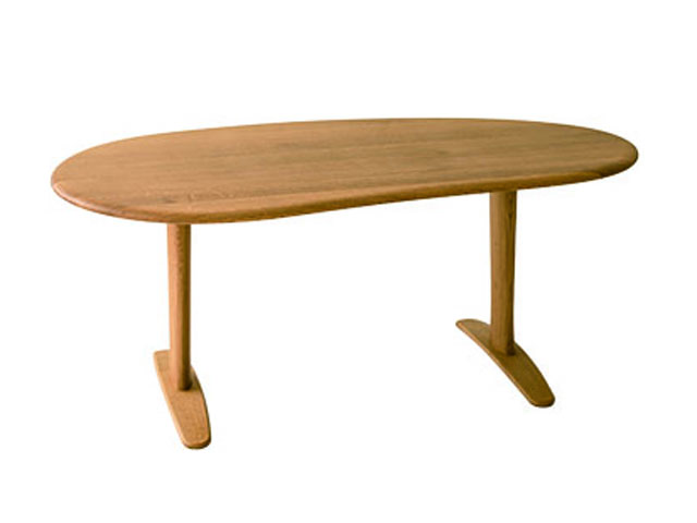 ジン マメガタ マルメン HTS テーブル | 飛騨産業 | 家具インテリア