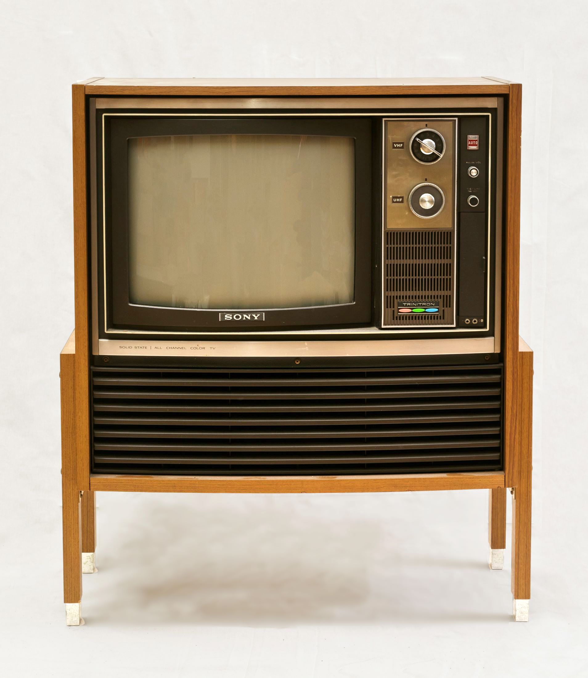 理工電子資料館:ブラウン管テレビ トリニトロンカラー KV-1801