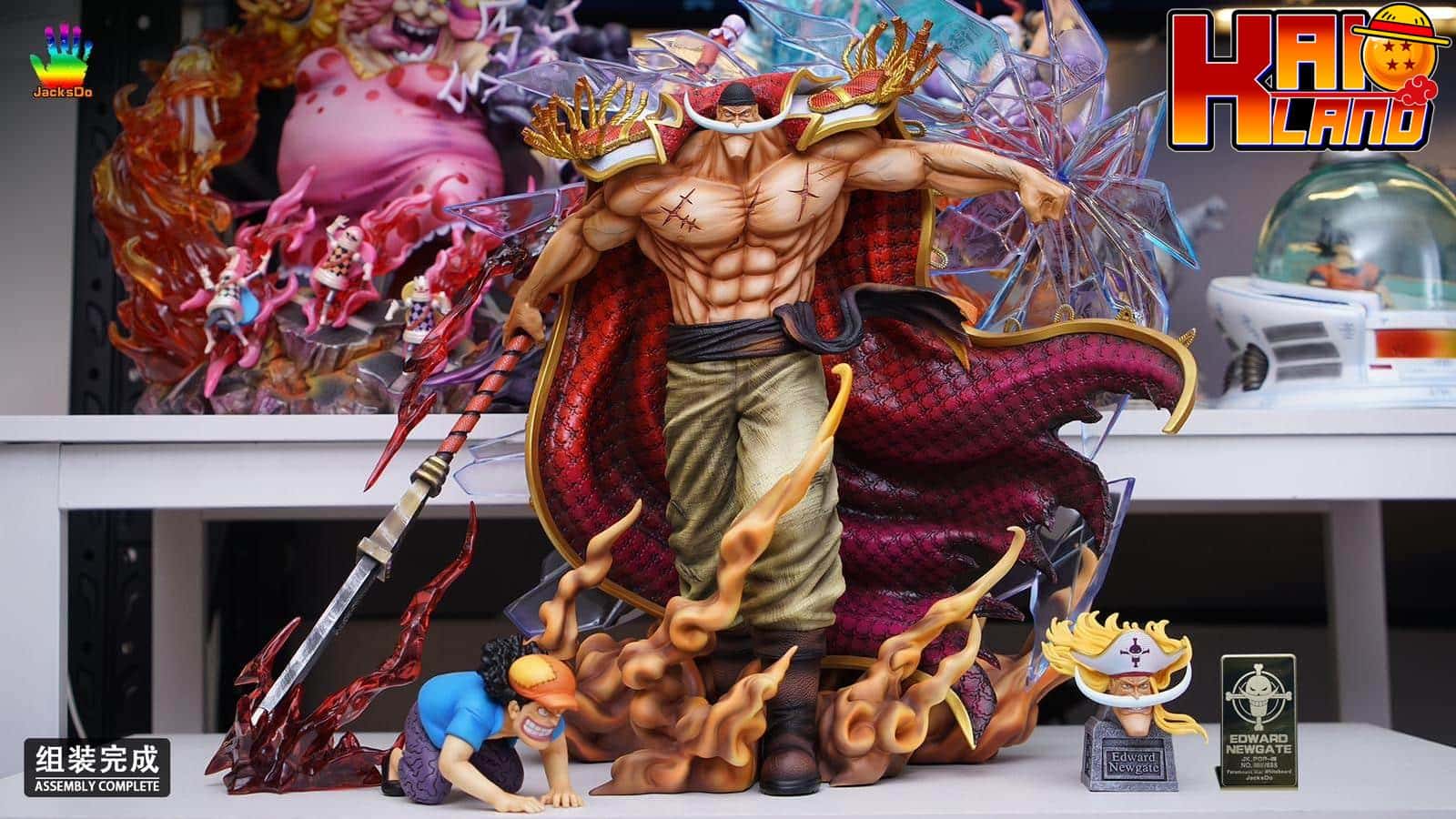 ワンピース JacksDo Studio 白ひげ樹脂スタチュー - Kaioland