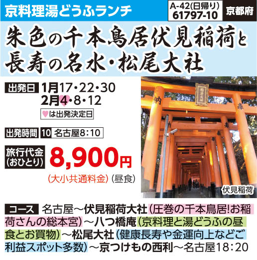 伏見稲荷(2026) | カッコーパルック