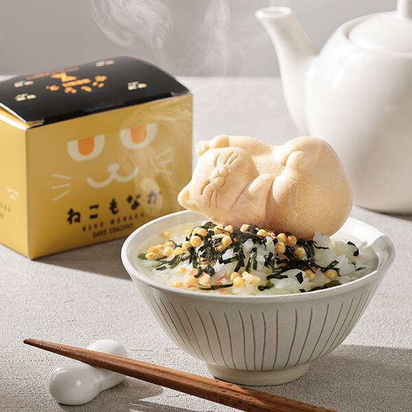 オンラインストア限定 ちきり清水商店 にゃんこもなか（さけ） 1個