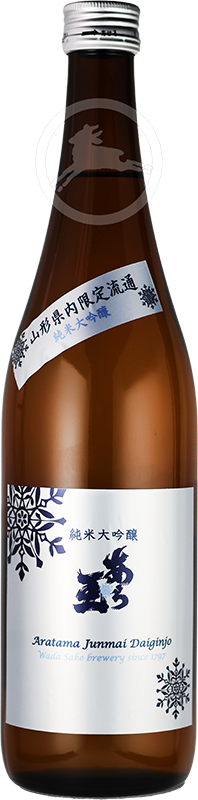 あら玉 純米大吟醸 山形限定 720ml 米沢・白布温泉かもしかや｜地酒が