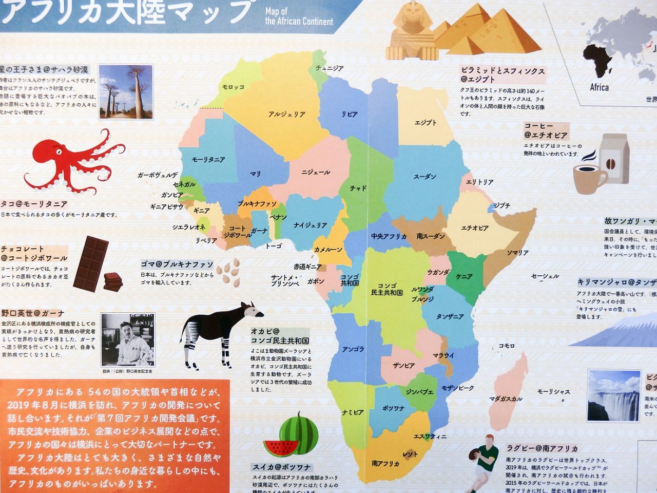 アフリカ知ろう TICAD控え横浜市が小中学生向け冊子 | 社会