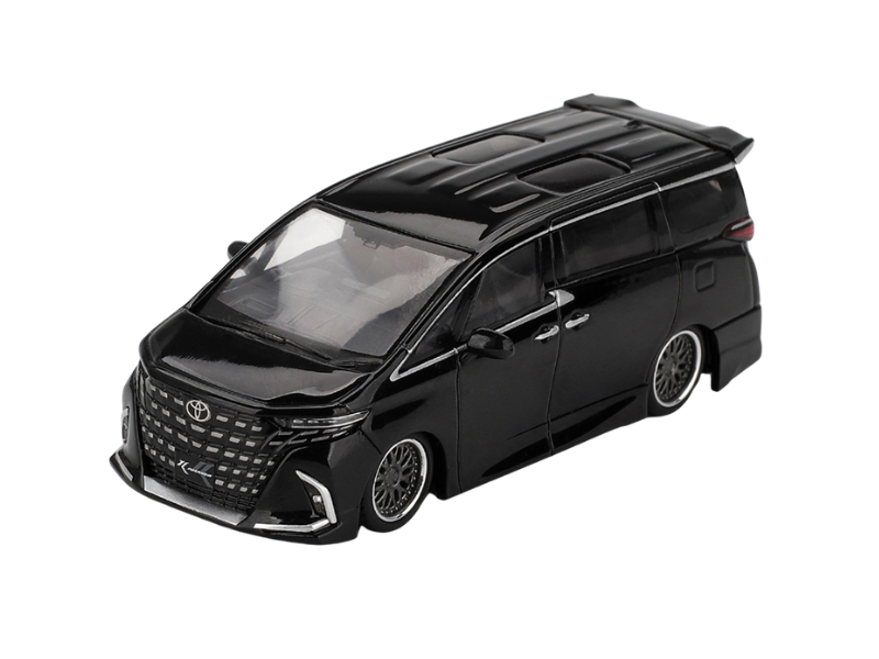PRE-ORDER Toyota Alphard 40 KUHL – Black (Mini GT) Diecast 1:64