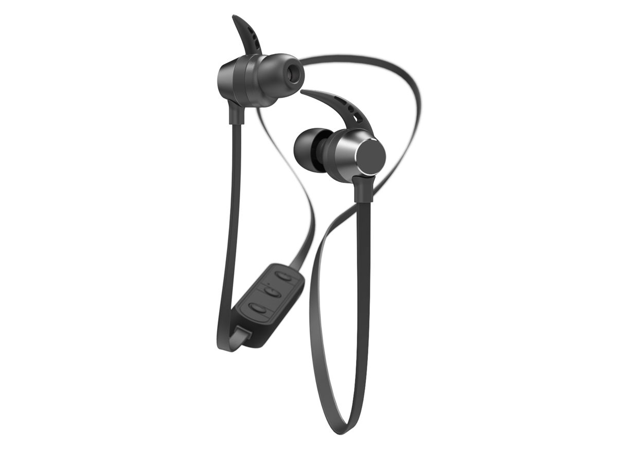 ワイヤレス ステレオイヤホン マイク BK – カシムラ