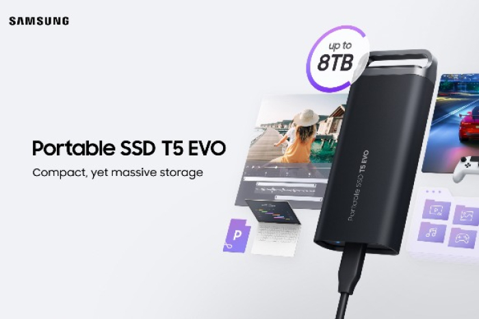 Samsung launches 8TB portable SSD T5 EVO - KED Global