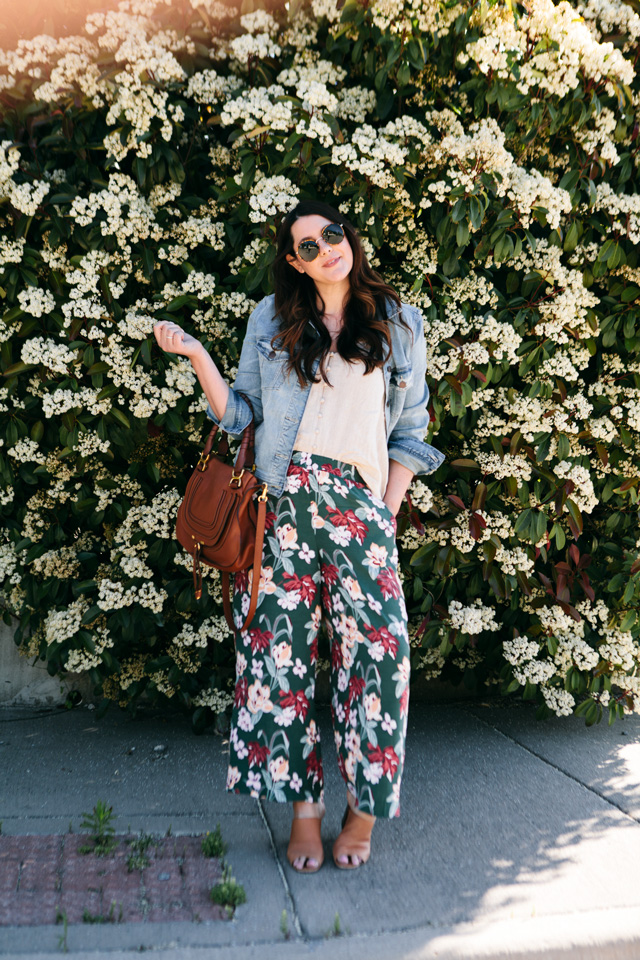 Style Trial: Floral Pants | kendi everyday