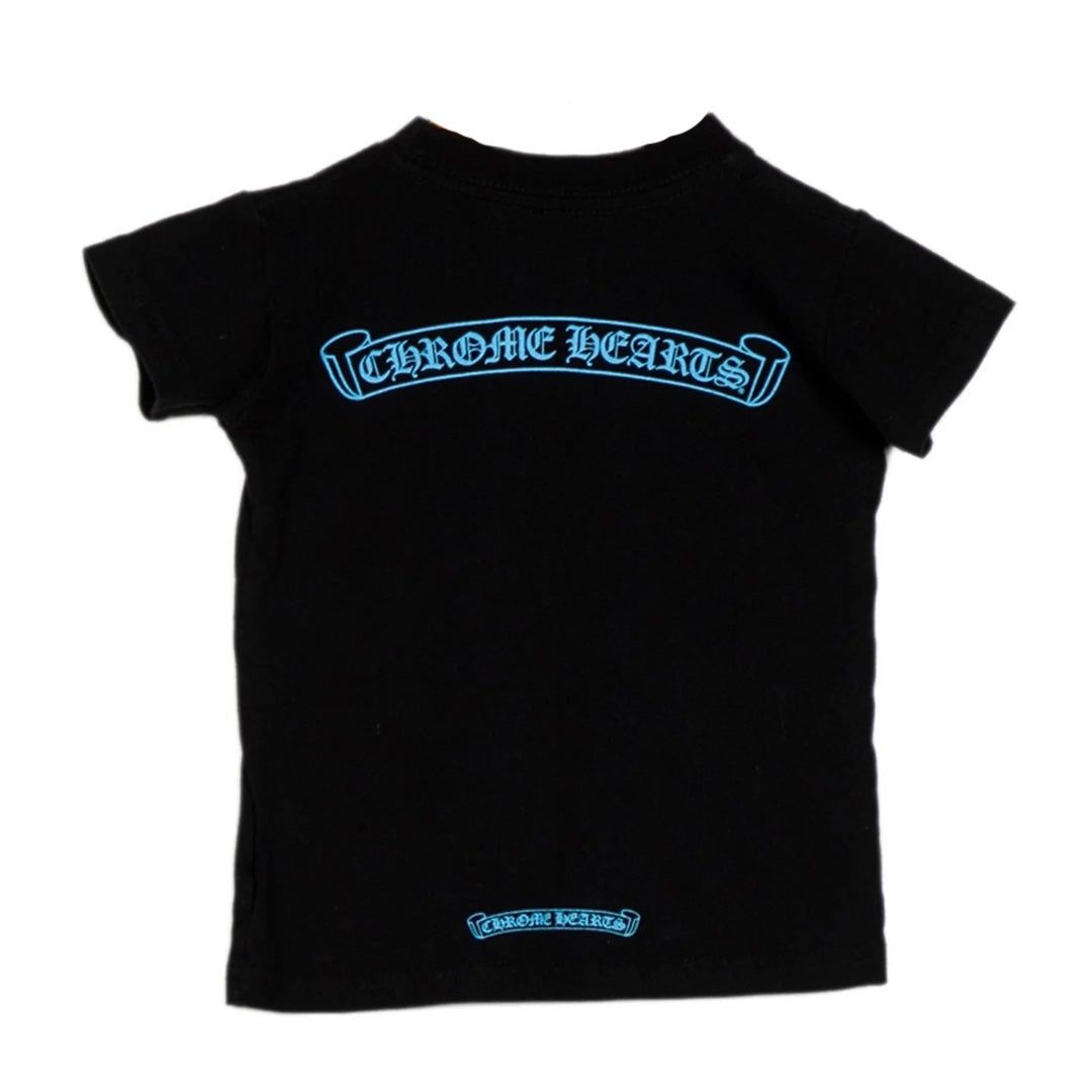 Chrome Hearts Blue Scroll T-Shirt (Kids) | Kenshi