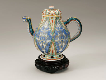 乾隆釉意水瓶｜吉兆庵美術館