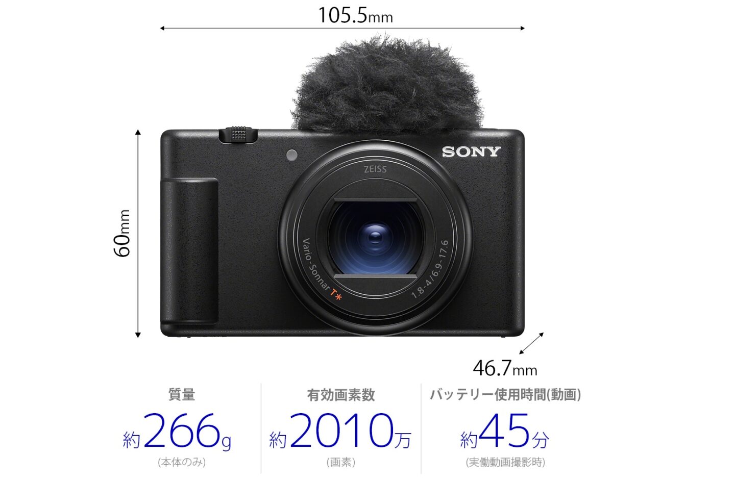 ソニー VLOGCAM ZV-1 II 登場！｜新製品ニュース | ShaSha
