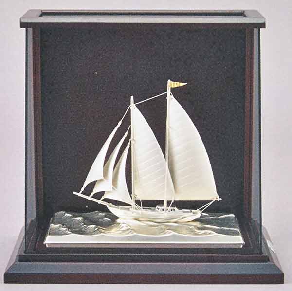 スクーナーヨット | 銀製品 | 清田工芸