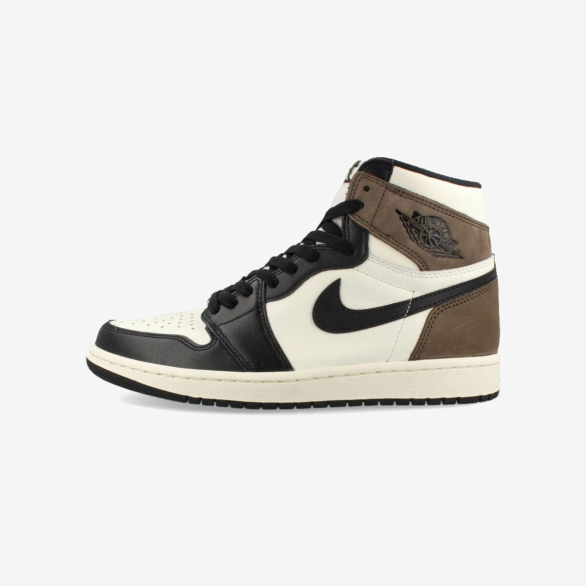 NIKE AIR JORDAN 1 RETRO HIGH OG SAIL/DARK MOCHA/BLACK/BLACK [DARK